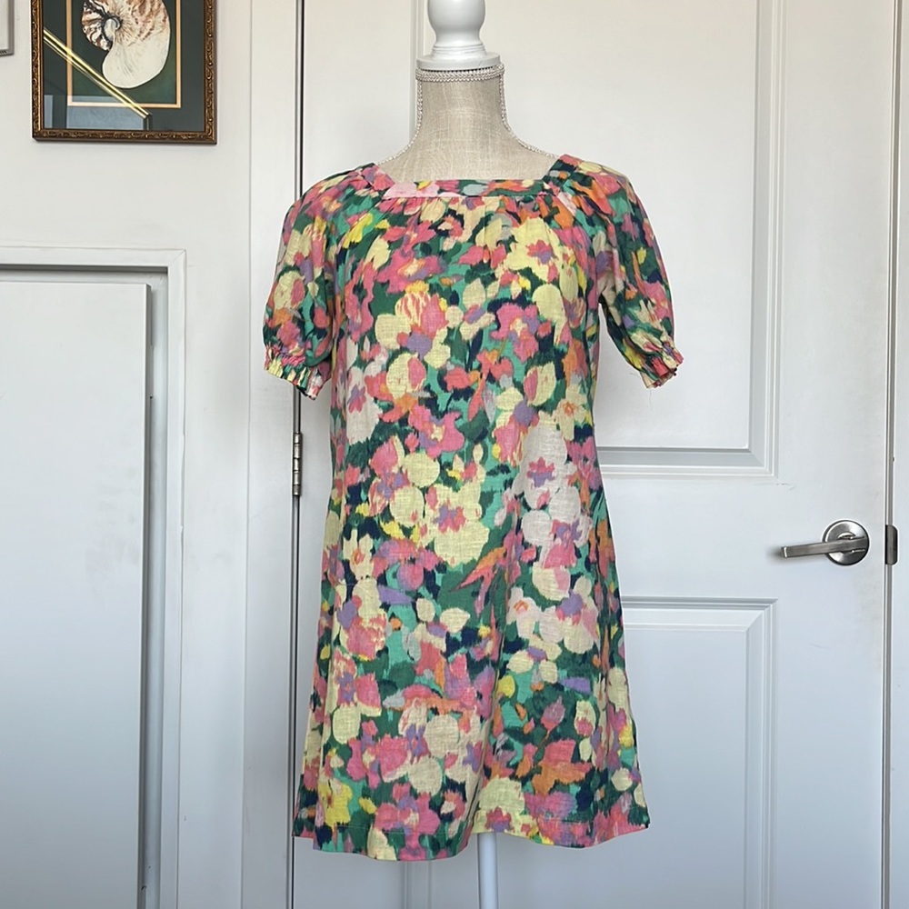Gap Kids Puff Sleeve Dress size XL (12) - Picture 2 of 7